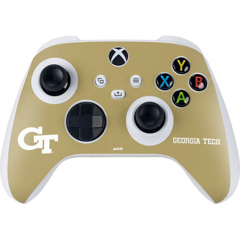 Georgia Institute of Technology Gold GT Xbox Series S Controller Skin