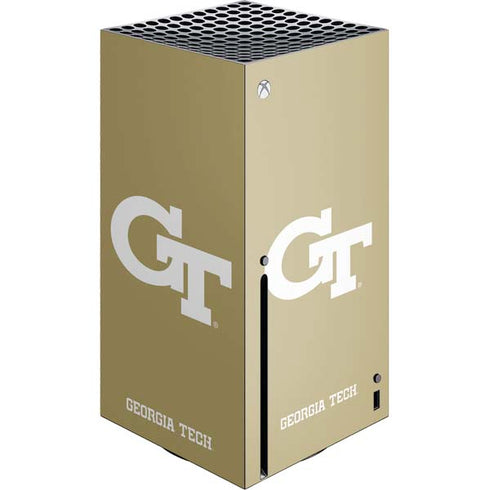 Georgia Institute of Technology Gold GT Xbox Series X Console Skin