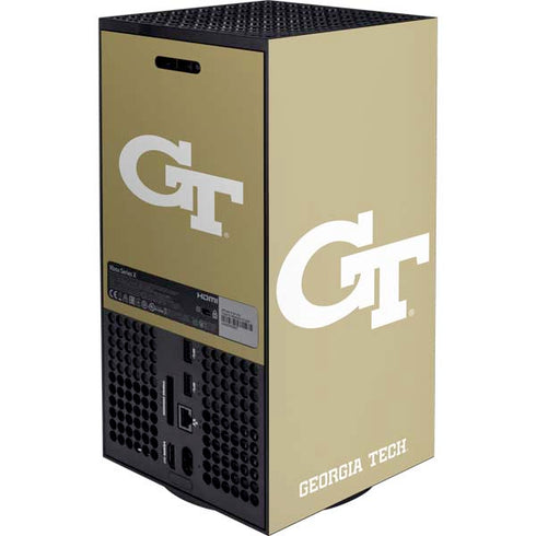 Georgia Institute of Technology Gold GT Xbox Series X Console Skin