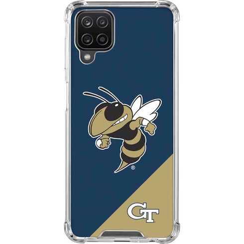 Georgia Institute of Technology Mascot Galaxy A12 Clear Case