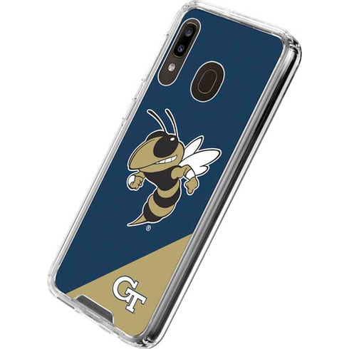 Georgia Institute of Technology Mascot Galaxy A30 Clear Case