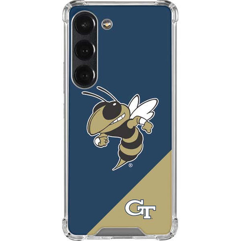 Georgia Institute of Technology Mascot Galaxy S23 Clear Case