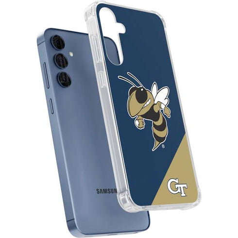 Georgia Institute of Technology Mascot Galaxy S24 Clear Case