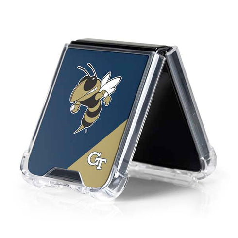 Georgia Institute of Technology Mascot Galaxy Z Flip5 5G Clear Case