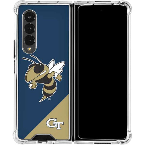 Georgia Institute of Technology Mascot Galaxy Z Fold4 5G Clear Case