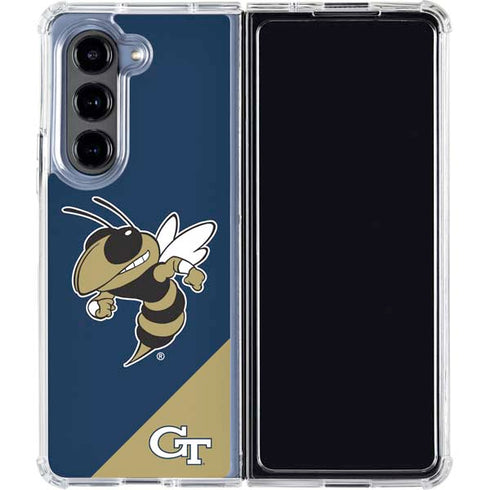 Georgia Institute of Technology Mascot Galaxy Z Fold5 5G Clear Case