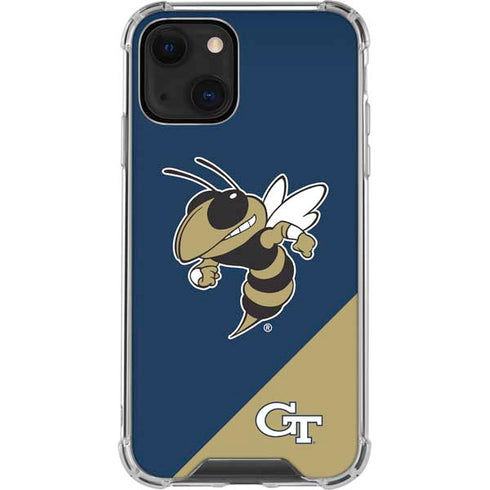 Georgia Institute of Technology Mascot iPhone 14 Plus Clear Case