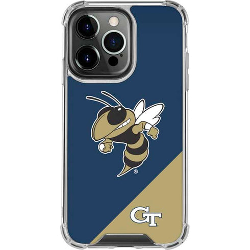 Georgia Institute of Technology Mascot iPhone 15 Pro Clear Case