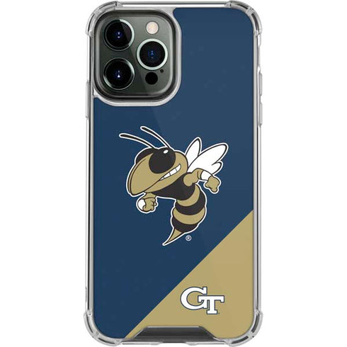 Georgia Institute of Technology Mascot iPhone 14 Pro Max Clear Case