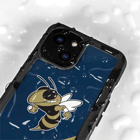 Georgia Institute of Technology Mascot iPhone 15 Plus Waterproof Case