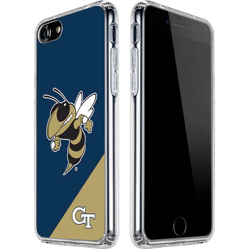 Georgia Institute of Technology Mascot iPhone SE (2nd & 3rd Gen) Clear Case