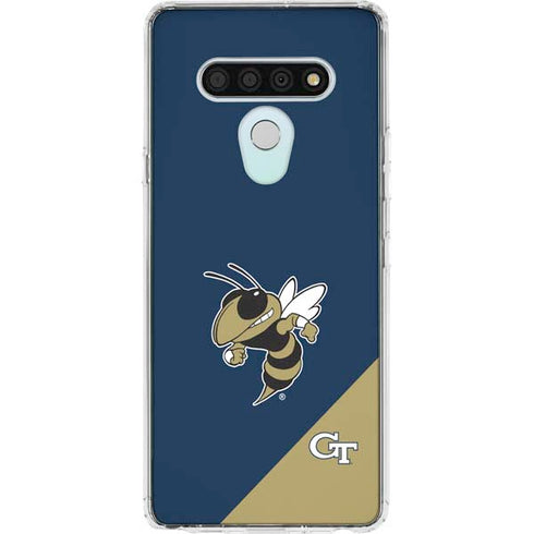 Georgia Institute of Technology Mascot LG Stylo 6 Clear Case