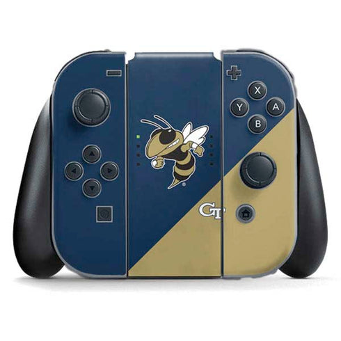 Georgia Institute of Technology Mascot Nintendo Switch (2017-2021) Joy-Con Controller Skin
