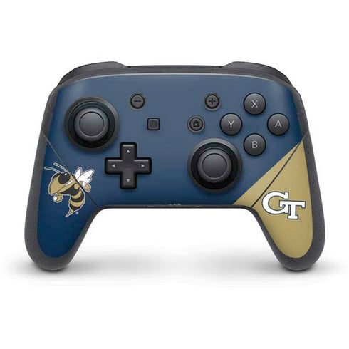 Georgia Institute of Technology Mascot Nintendo Switch Pro Controller Skin