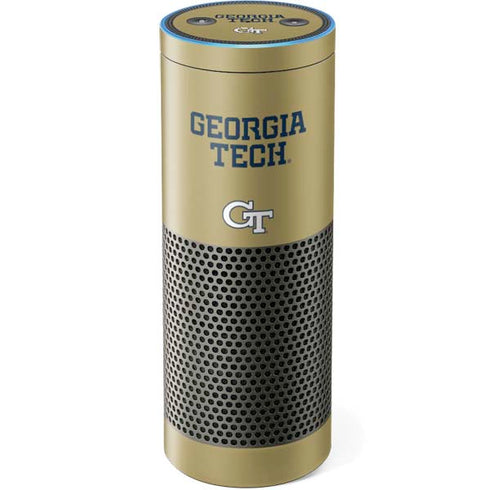 Georgia Institute of Technology LogoType Gold Amazon Echo Skin