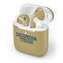 Georgia Institute of Technology LogoType Gold Apple AirPods 2 Skin