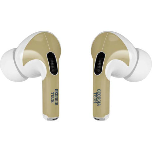 Georgia Institute of Technology LogoType Gold Apple AirPods Pro Skin