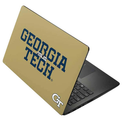 Georgia Institute of Technology LogoType Gold Asus X502CA 15.6 Skin