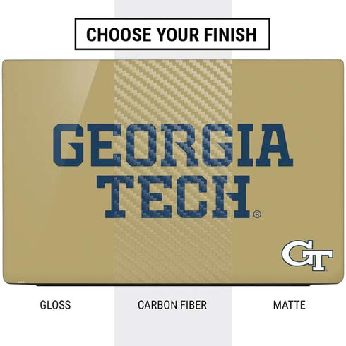 Georgia Institute of Technology LogoType Gold Dell Vostro Skin
