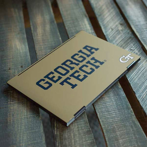 Georgia Institute of Technology LogoType Gold HP Envy Skin
