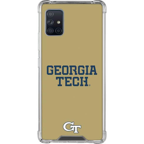 Georgia Institute of Technology LogoType Gold Galaxy A51 5G Clear Case