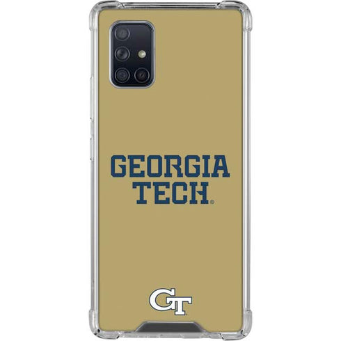 Georgia Institute of Technology LogoType Gold Galaxy A71 5G Clear Case