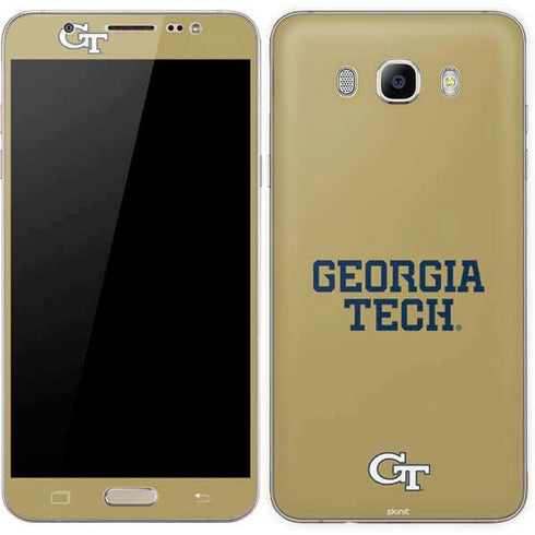 Georgia Institute of Technology LogoType Gold Galaxy J7 Skin