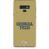 Georgia Institute of Technology LogoType Gold Galaxy Note 9 Skin