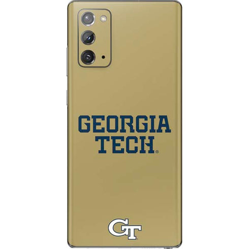 Georgia Institute of Technology LogoType Gold Galaxy Note20 5G Skin