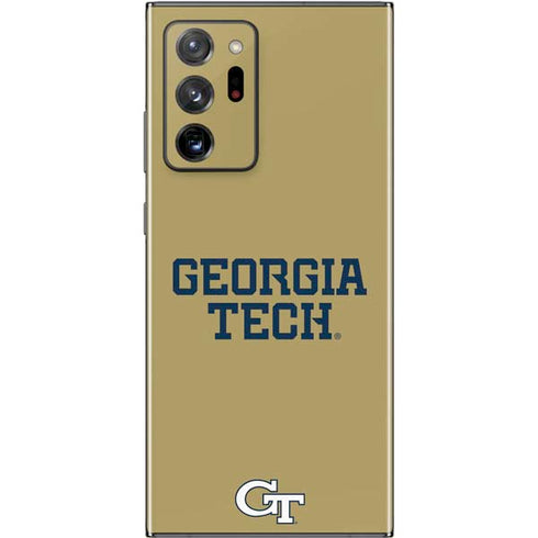 Georgia Institute of Technology LogoType Gold Galaxy Note20 Ultra 5G Skin