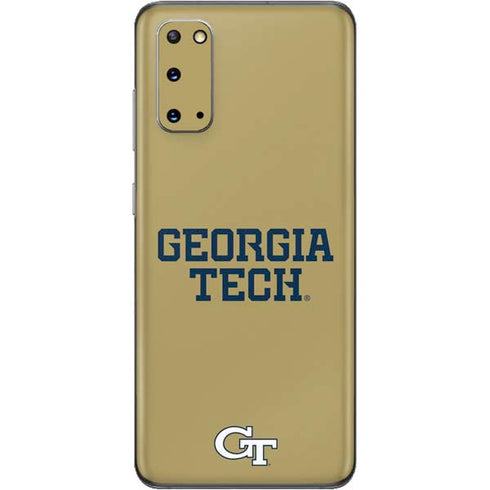 Georgia Institute of Technology LogoType Gold Galaxy S20 Skin