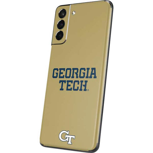 Georgia Institute of Technology LogoType Gold Galaxy S21 Plus 5G Skin
