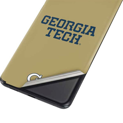 Georgia Institute of Technology LogoType Gold Galaxy S21 Plus 5G Skin