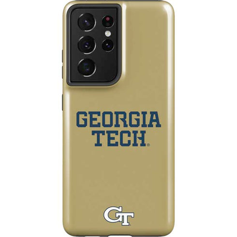 Georgia Institute of Technology LogoType Gold Galaxy S21 Ultra 5G Pro Case