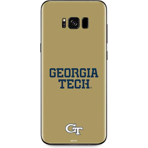 Georgia Institute of Technology LogoType Gold Galaxy S8 Plus Skin