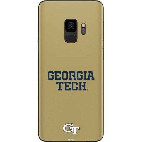 Georgia Institute of Technology LogoType Gold Galaxy S9 Skin