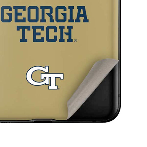 Georgia Institute of Technology LogoType Gold Galaxy Z Flip Skin