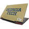 Georgia Institute of Technology LogoType Gold Lenovo IdeaPad Skin