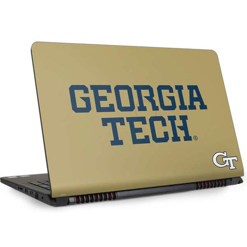 Georgia Institute of Technology LogoType Gold Dell Inspiron Skin