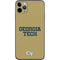 Georgia Institute of Technology LogoType Gold iPhone 11 Pro Max Skin