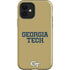 Georgia Institute of Technology LogoType Gold iPhone 12 Impact Case