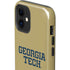 Georgia Institute of Technology LogoType Gold iPhone 12 Impact Case