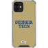 Georgia Institute of Technology LogoType Gold iPhone 12 Mini Clear Case