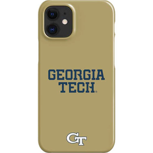 Georgia Institute of Technology LogoType Gold iPhone 12 Mini Lite Case