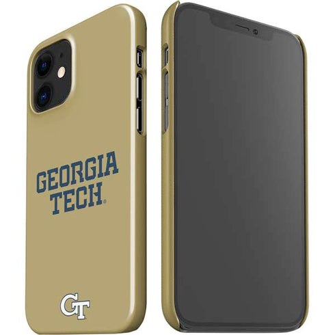 Georgia Institute of Technology LogoType Gold iPhone 12 Mini Lite Case