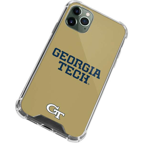 Georgia Institute of Technology LogoType Gold iPhone 12 Pro Clear Case