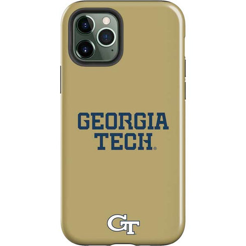 Georgia Institute of Technology LogoType Gold iPhone 12 Pro Impact Case