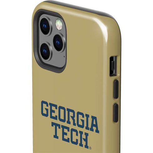 Georgia Institute of Technology LogoType Gold iPhone 12 Pro Impact Case
