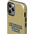 Georgia Institute of Technology LogoType Gold iPhone 12 Pro Impact Case