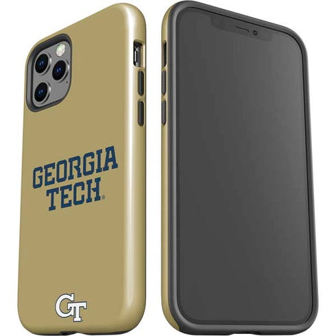 Georgia Institute of Technology LogoType Gold iPhone 12 Pro Impact Case